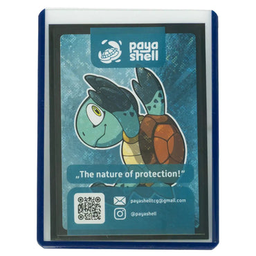 Toploader – Blauer Rahmen Set (30-Pack) – PayaShell CoolUp Cards