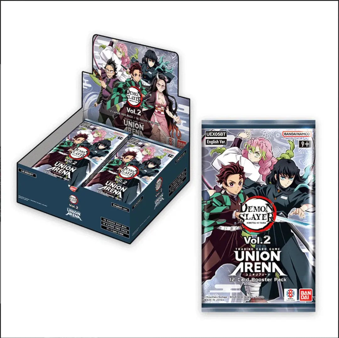 Demon Slayer Vol. 2 Booster – Union Arena 🇬🇧 Englisch CoolUp Cards