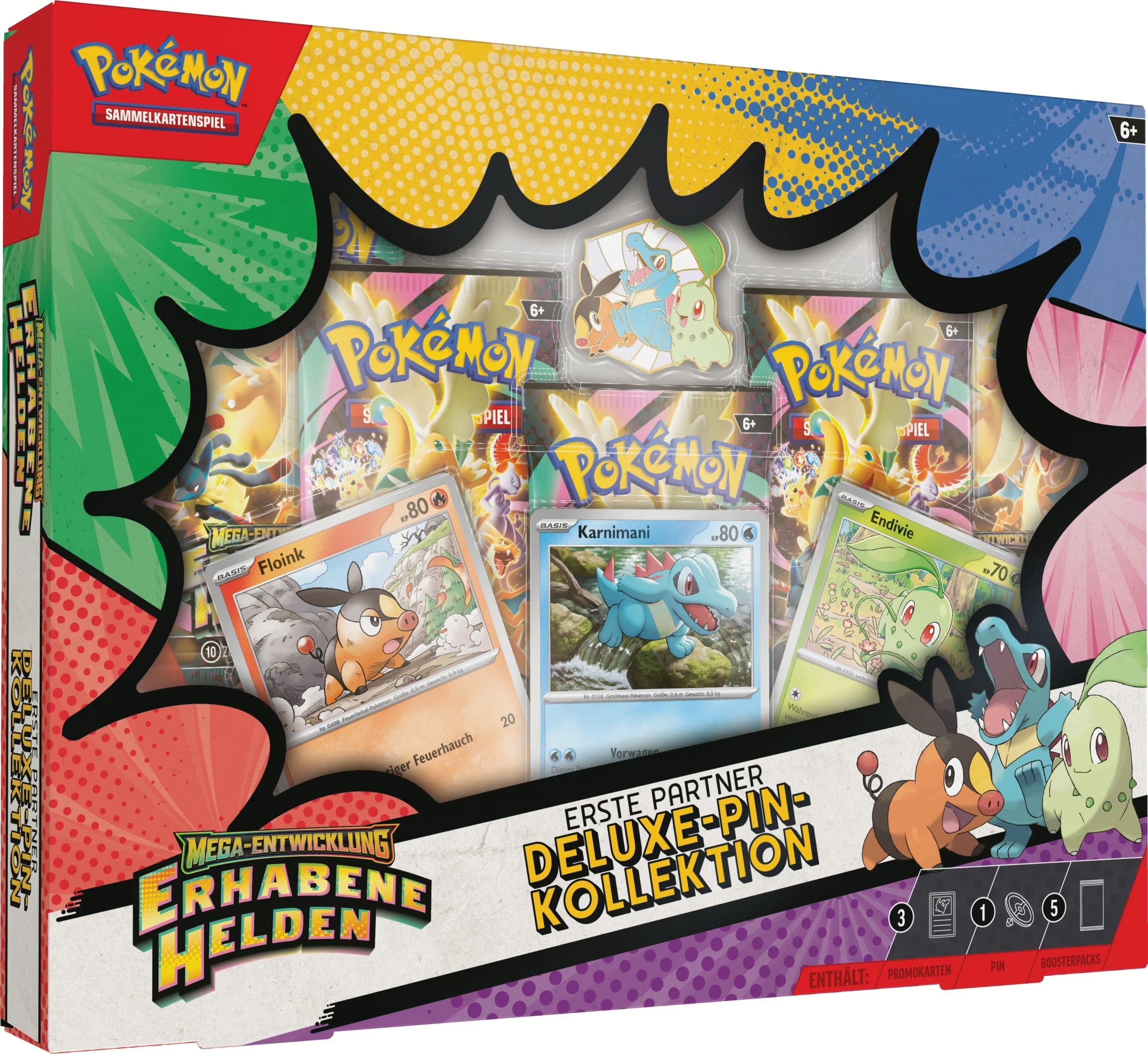 Erhabene Helden – Deluxe-Pin-Kollektion – Pokémon Deutsch 🇩🇪 CoolUp Cards