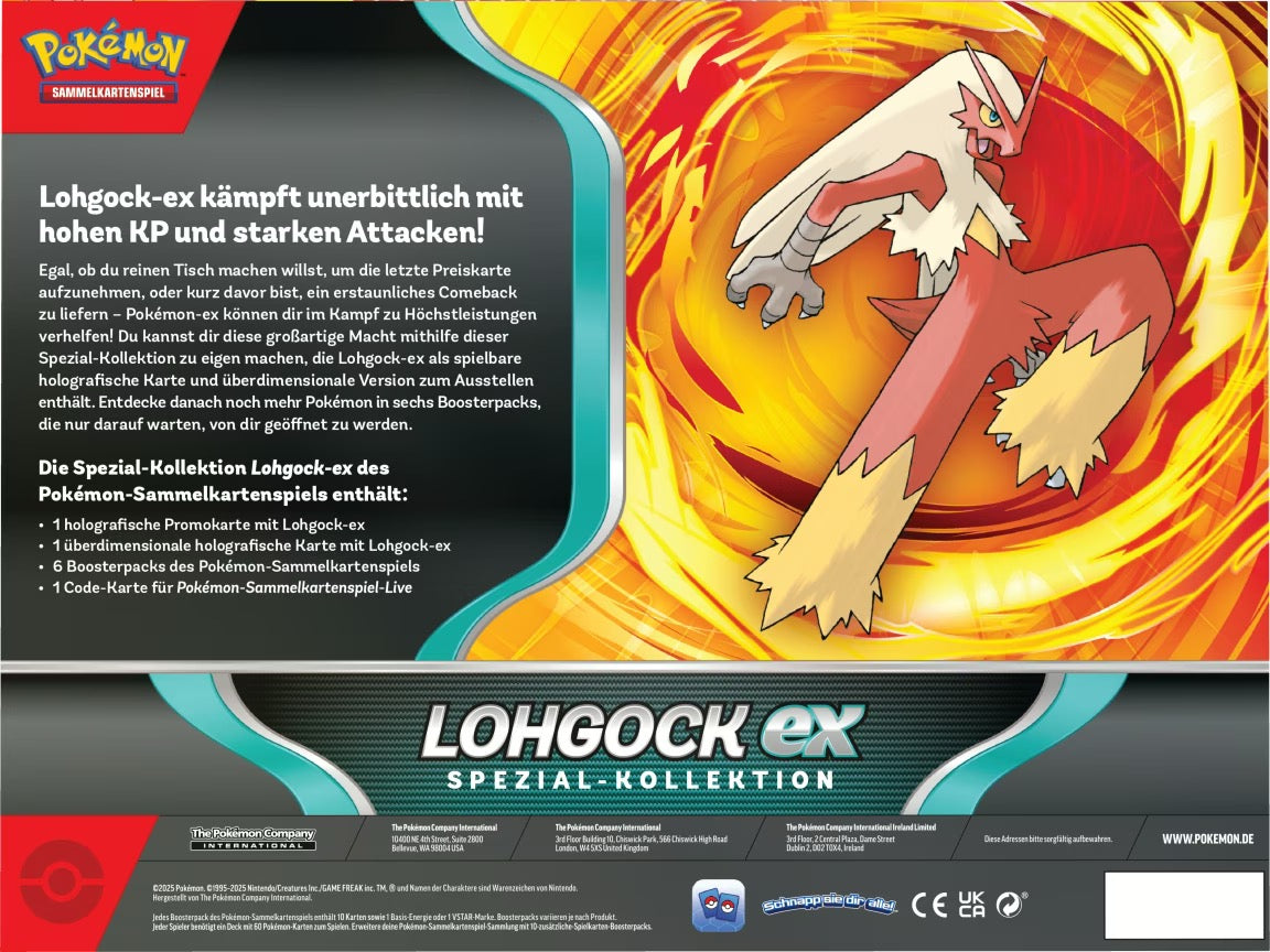Lohgock ex Spezial Kollektion – Pokémon 🇩🇪 Deutsch CoolUp Cards