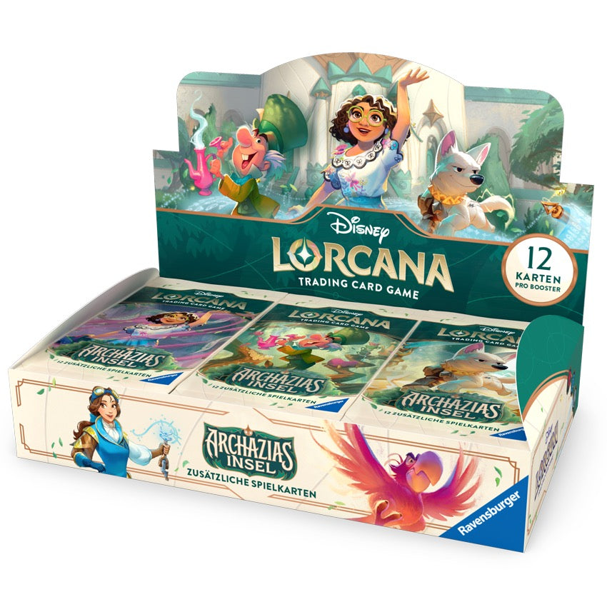 Archazias Insel – Display Disney Lorcana Deutsch 🇩🇪