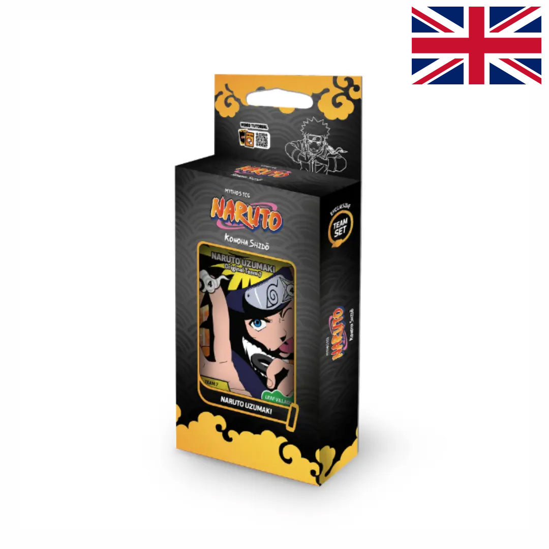 Naruto Uzumaki – Team Set Second Edition – Naruto Mythos TCG – 🇬🇧 Englisch CoolUp Cards