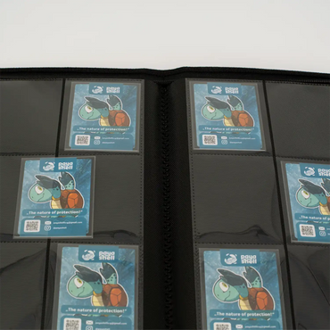Caratex 3x3 TCG Binder – 360 Fächer mit Reißverschluss – PayaShell CoolUp Cards