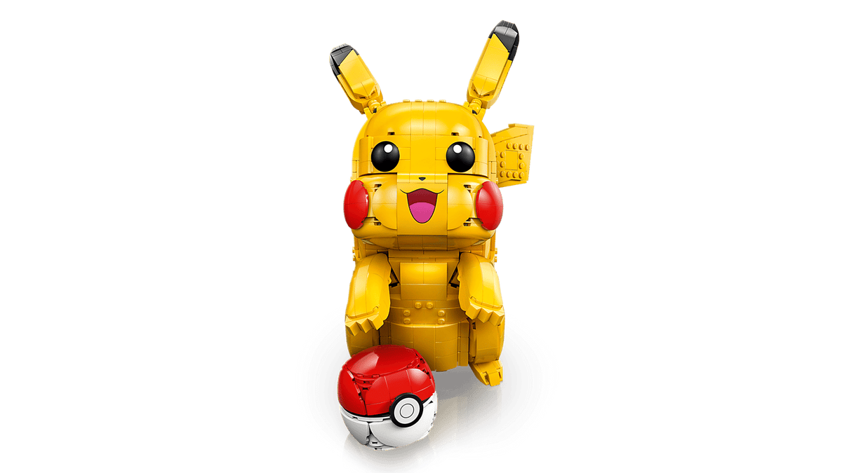 Lego Pikachu und Pokéball CoolUp Cards