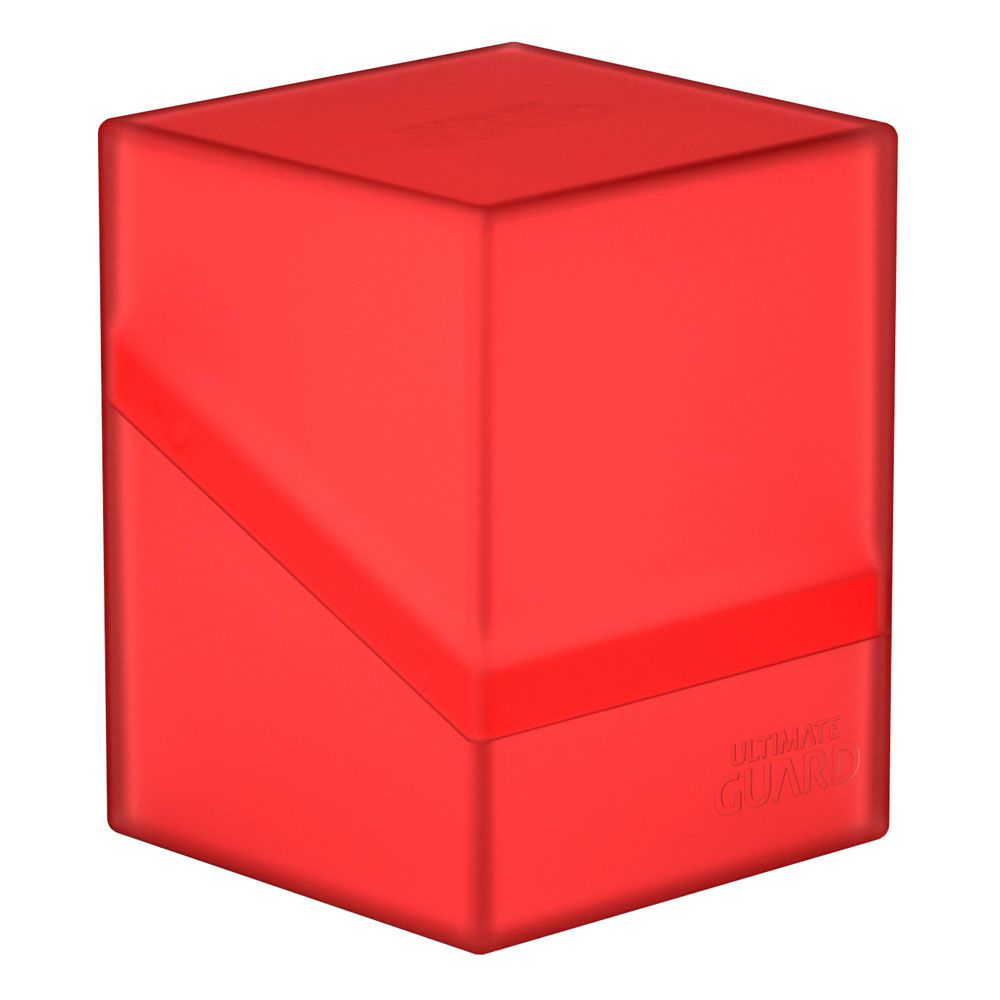 Deckbox Boulder - Farbe: Ruby, für 100+ Karten - Ultimate Guard CoolUp Cards