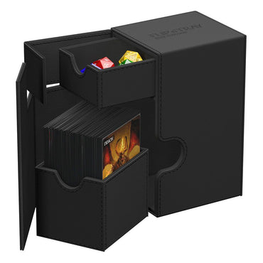 Flip`n`Tray Deckbox 80+ XenoSkin – Ultimate Guard – schwarz CoolUp Cards
