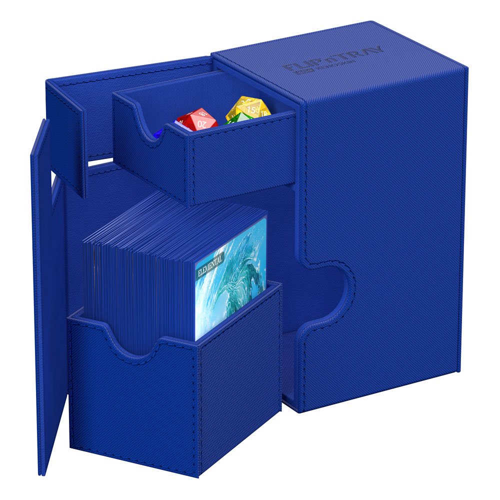 Flip`n`Tray Deckbox 80+ XenoSkin – Ultimate Guard – blau CoolUp Cards