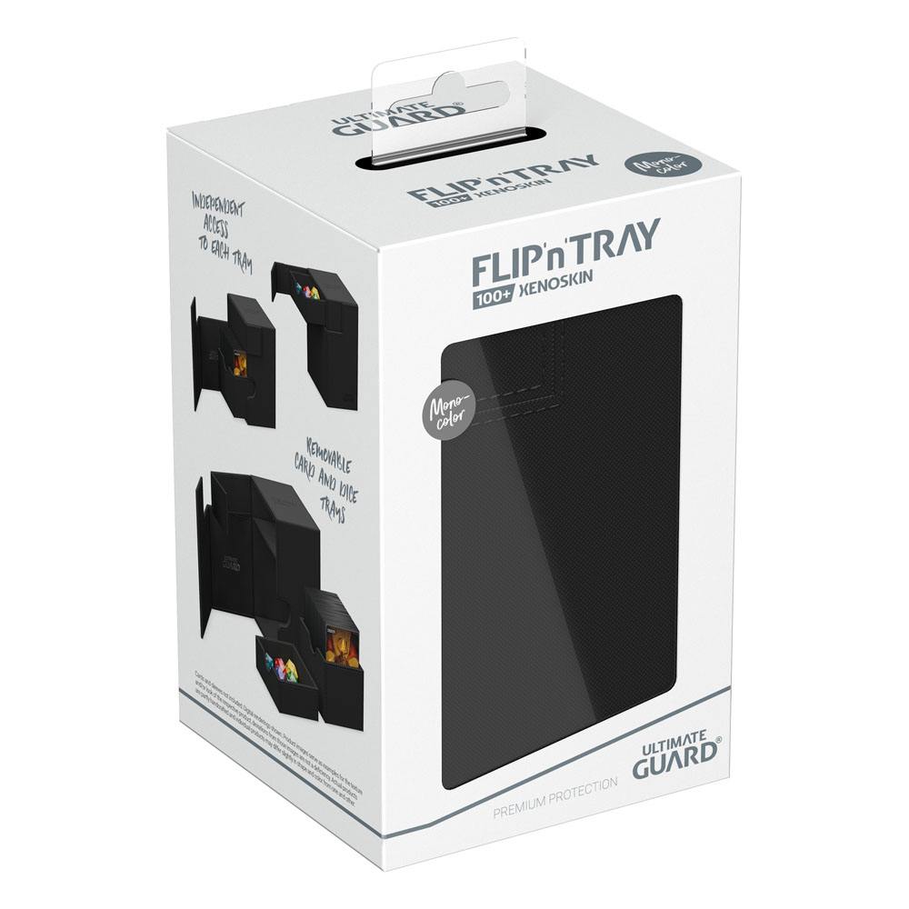 Flip`n`Tray Deckbox 100+ XenoSkin – Ultimate Guard – schwarz CoolUp Cards