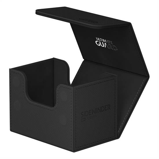 Deckbox Sidewinder Schwarz - Xenoskin Monocolor - Ultimate Guard CoolUp Cards