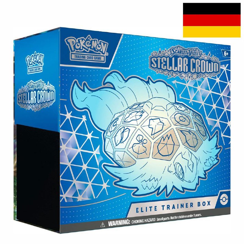 Pokémon - Scarlet & Violet: Stellar Crown Elite Trainer Box - Deutsch 🇩🇪