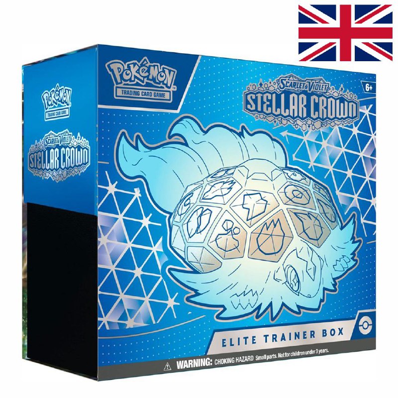 Pokémon - Scarlet & Violet: Stellar Crown Elite Trainer Box - 🇬🇧 Englisch