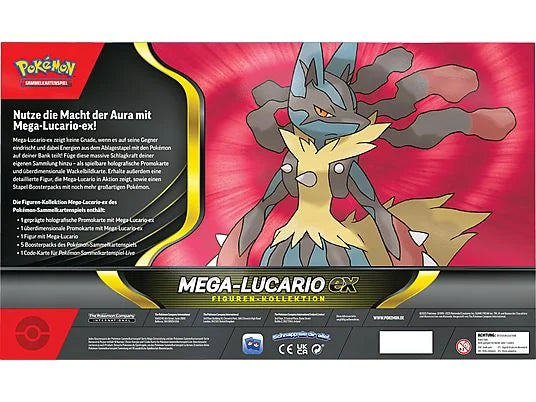 Mega-Lucario ex Figuren-Kollektion –  Pokémon Deutsch 🇩🇪 CoolUp Cards