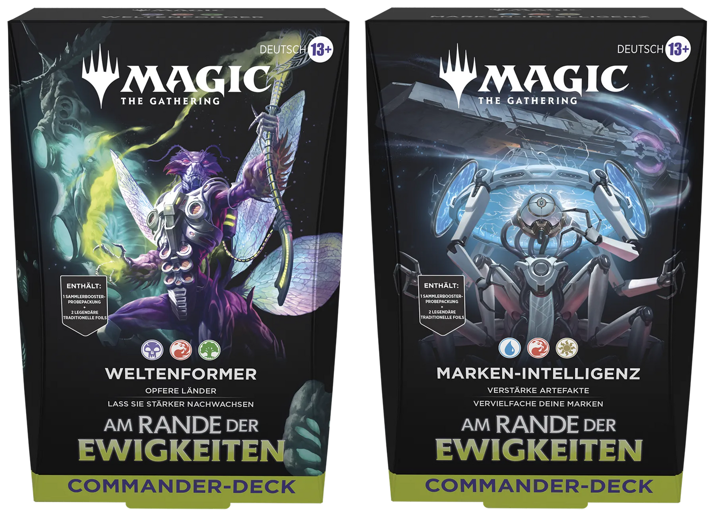 Am Rande der Ewigkeiten – Commander-Deck-Set (2 Decks) – Magic: The Gathering 🇩🇪 Deutsch CoolUp Cards