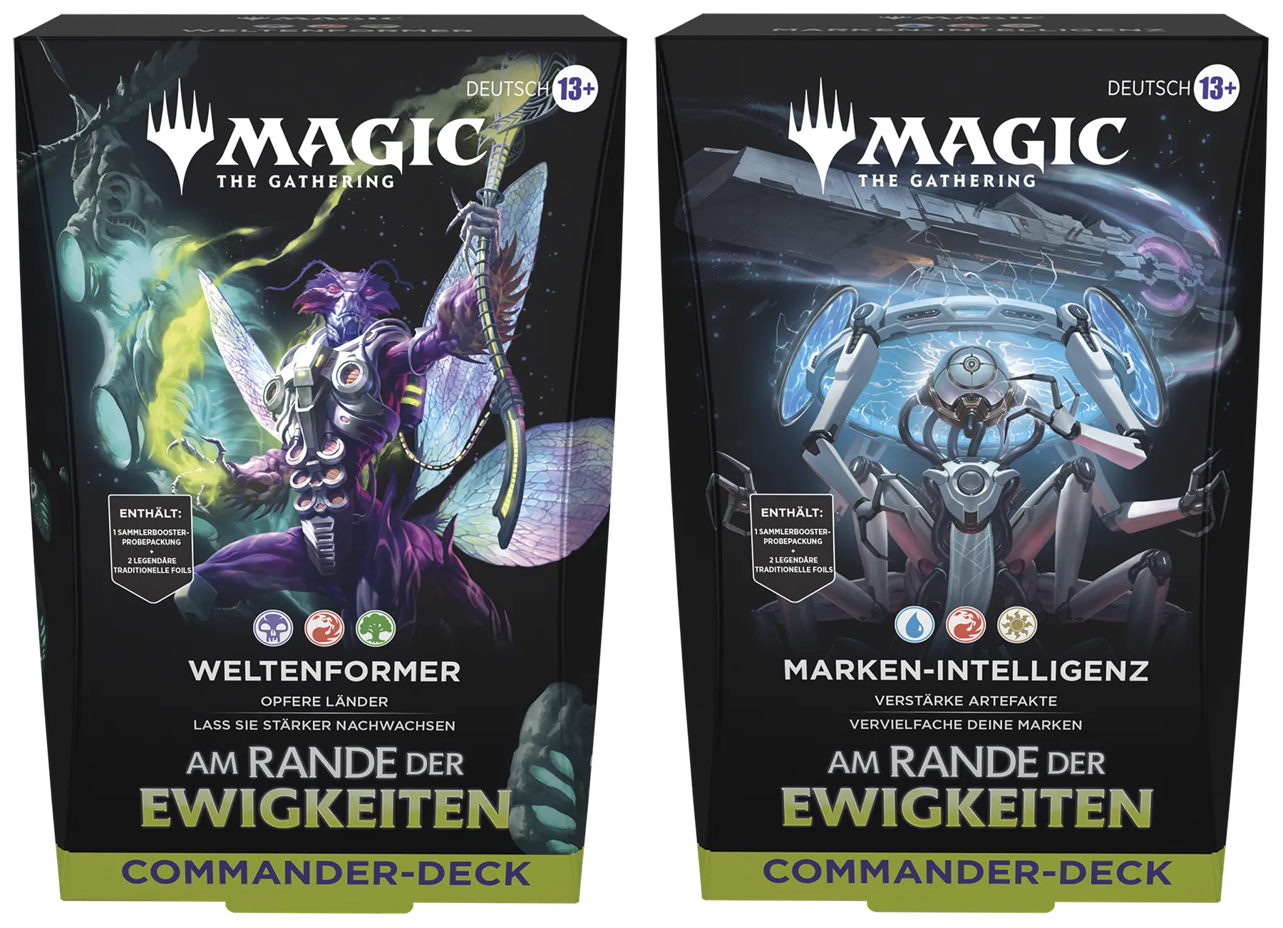 Am Rande der Ewigkeiten – Commander-Deck-Set (2 Decks) – Magic: The Gathering 🇩🇪 Deutsch CoolUp Cards