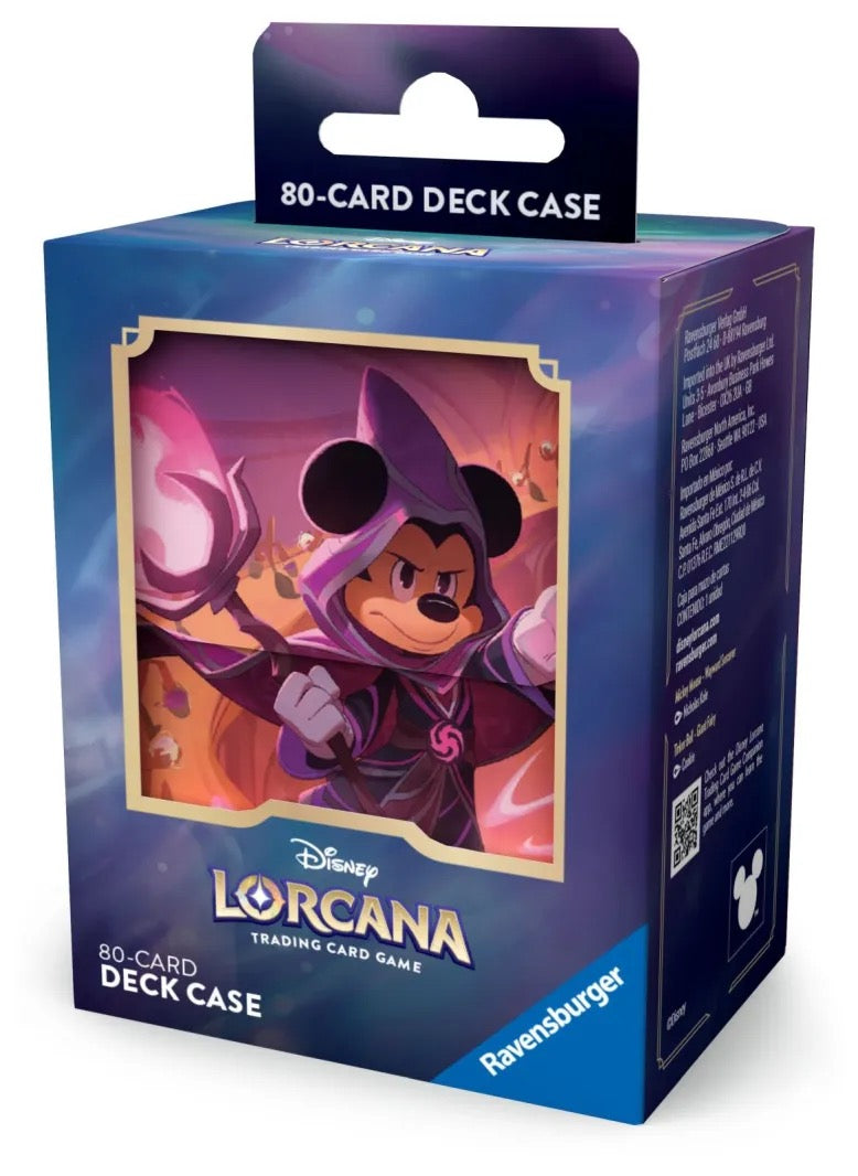 80 Karten Deckbox Mickey Mouse  – Disney Lorcana