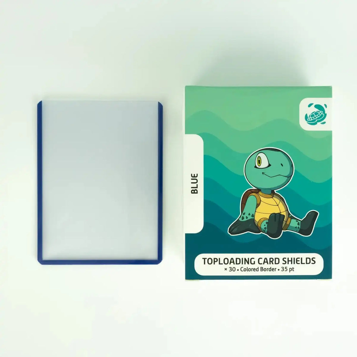 Toploader – Blauer Rahmen Set (30-Pack) – PayaShell CoolUp Cards