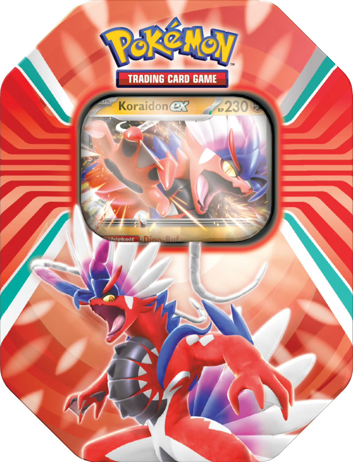 Tin Box Koraidon EX – Pokémon 🇩🇪 Deutsch