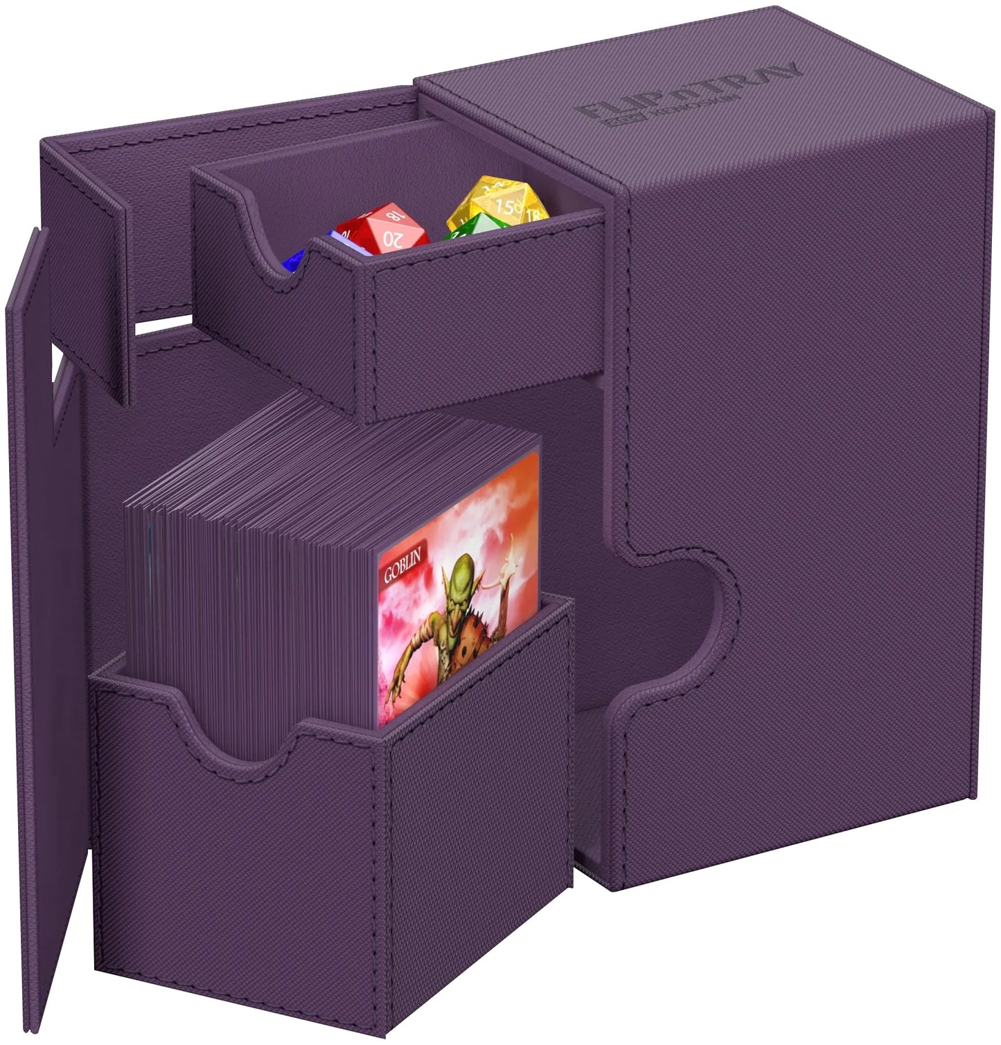 Flip`n`Tray Deckbox 80+ XenoSkin – Ultimate Guard – lila CoolUp Cards