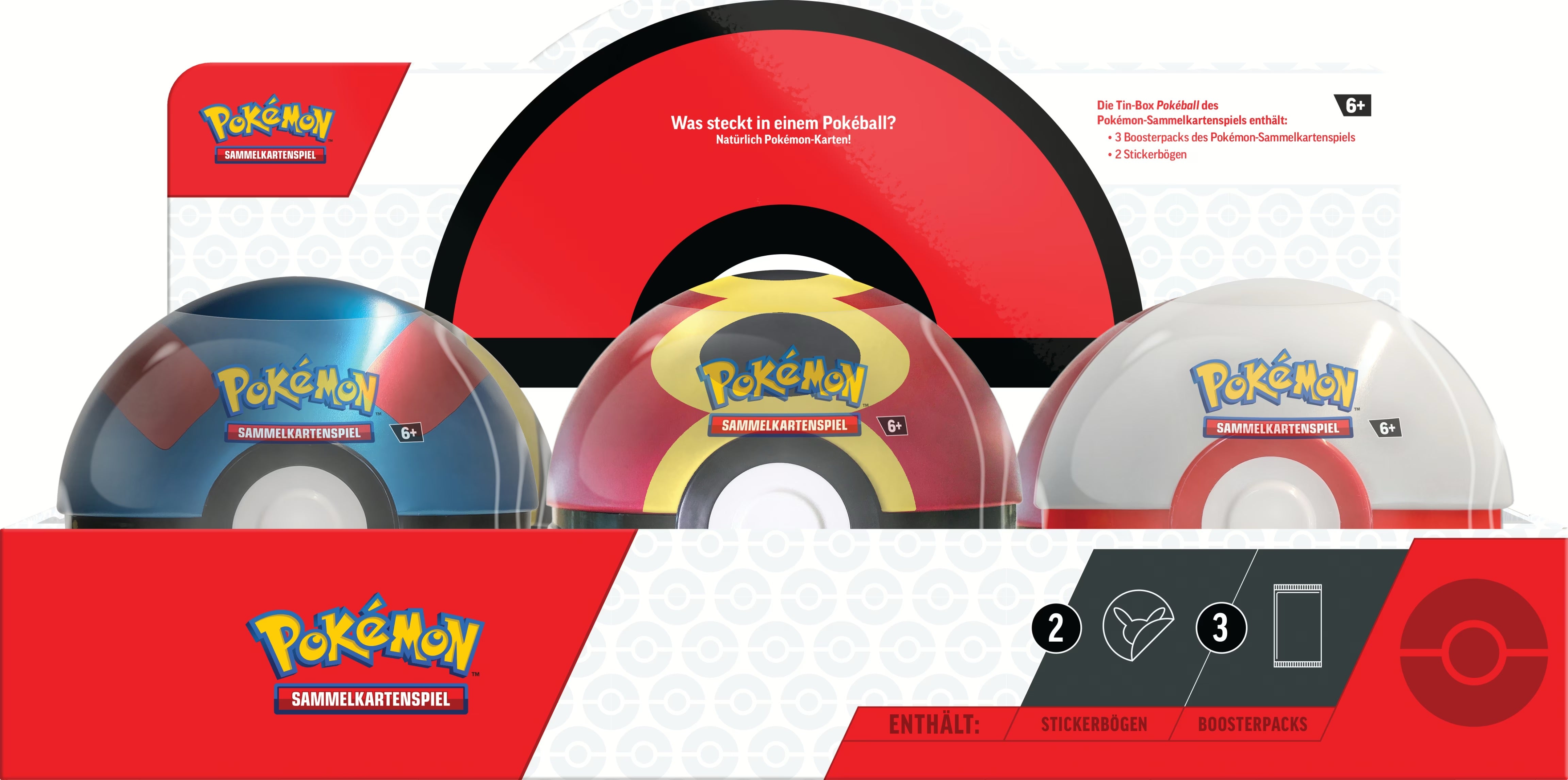 Pokeball Tin Herbst 2024 – Pokémon 🇩🇪 Deutsch CoolUp Cards