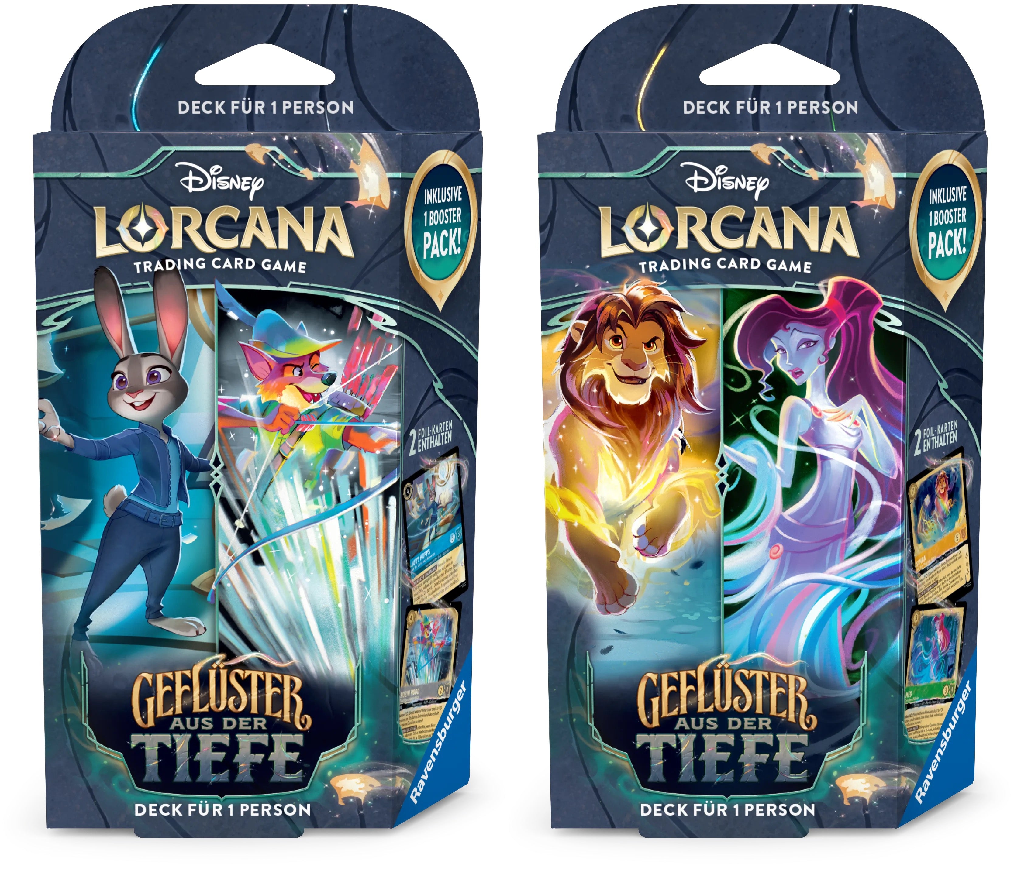 Geflüster aus der Tiefe – Starter Deck Disney Lorcana – Deutsch 🇩🇪 CoolUp Cards