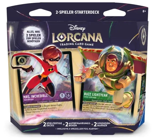 Unbekannte Wildnis -2 Spieler Starterdeck - Disney Lorcana – Deutsch 🇩🇪 CoolUp Cards