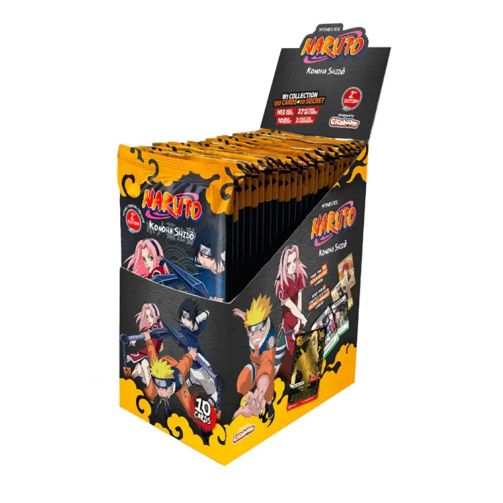 First Set – Display Second Edition – Naruto Mythos – 🇬🇧 Englisch CoolUp Cards
