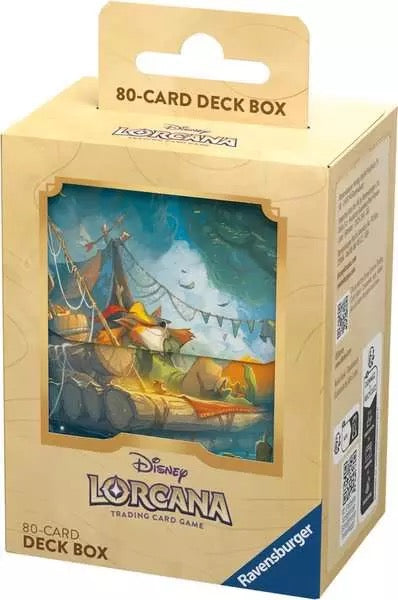 80 Karten Deckbox Robin Hood  – Disney Lorcana