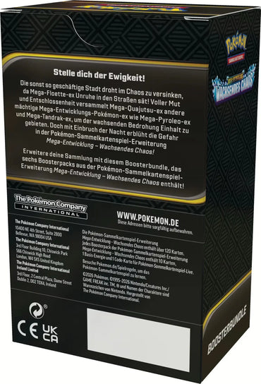 Wachsendes Chaos – Boosterbundle – Pokémon Deutsch 🇩🇪 CoolUp Cards