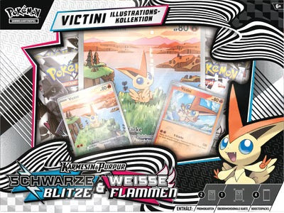 Schwarze Blitze & Weisse Flammen – Victini Illustrations-Kollektion – Pokémon Deutsch 🇩🇪 CoolUp Cards