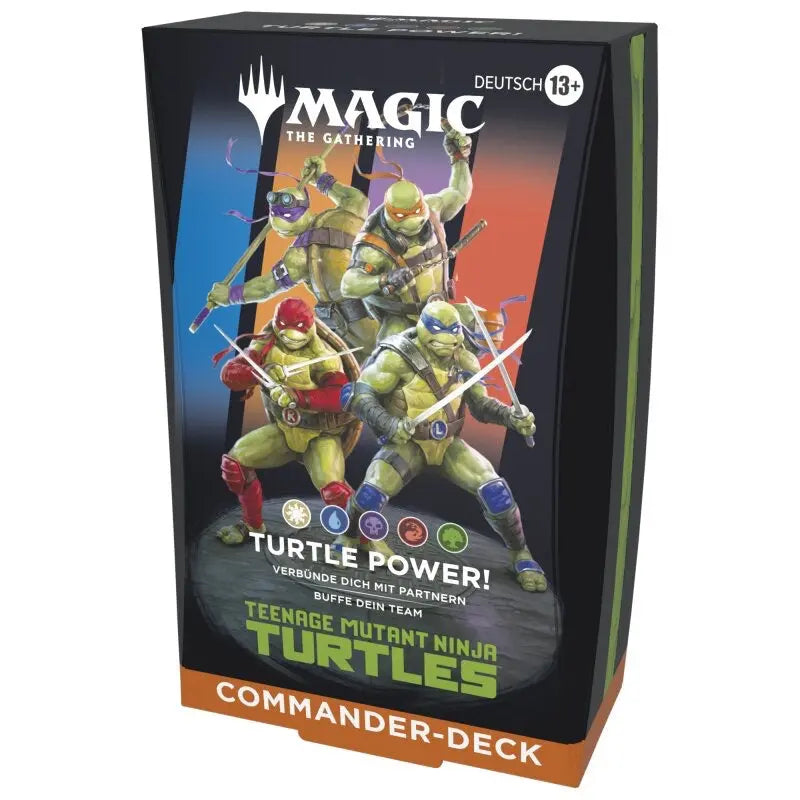 Teenage Mutant Ninja Turtles – Commander Deck – Magic: The Gathering 🇩🇪 Deutsch CoolUp Cards