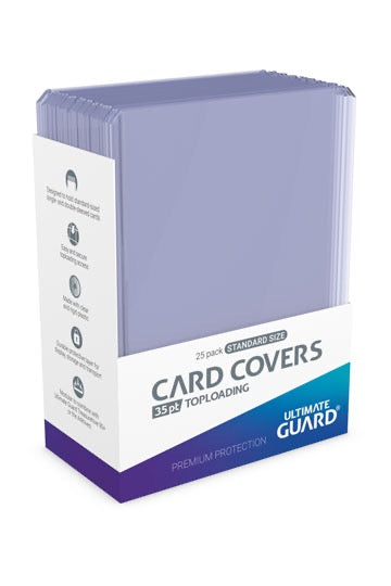 Toploader 35pt – Ultimate Guard - Card Covers Toploading Transparent (25er-Pack)