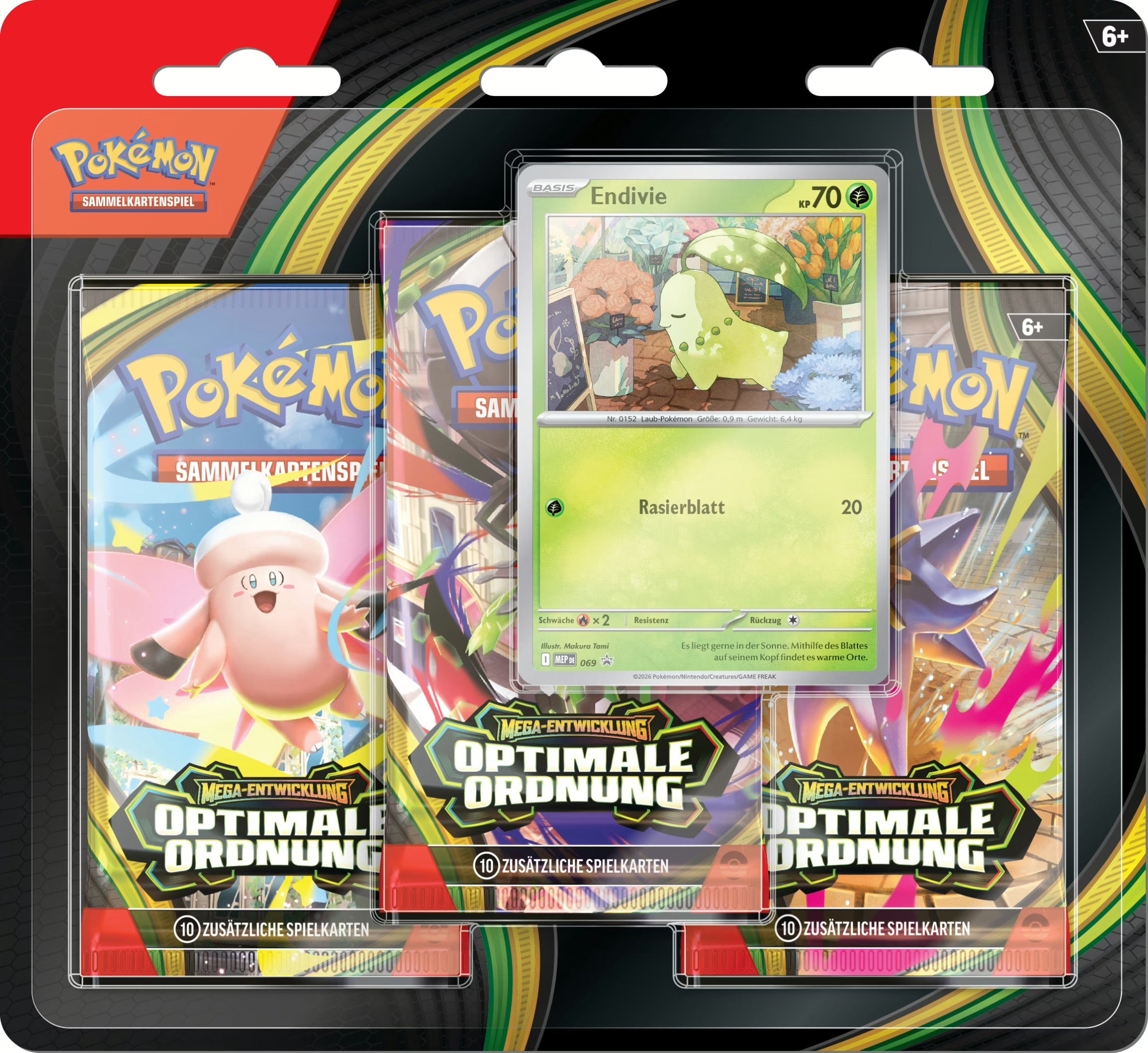 Optimale Ordnung – 3 Pack Blister – Pokémon Deutsch 🇩🇪 CoolUp Cards