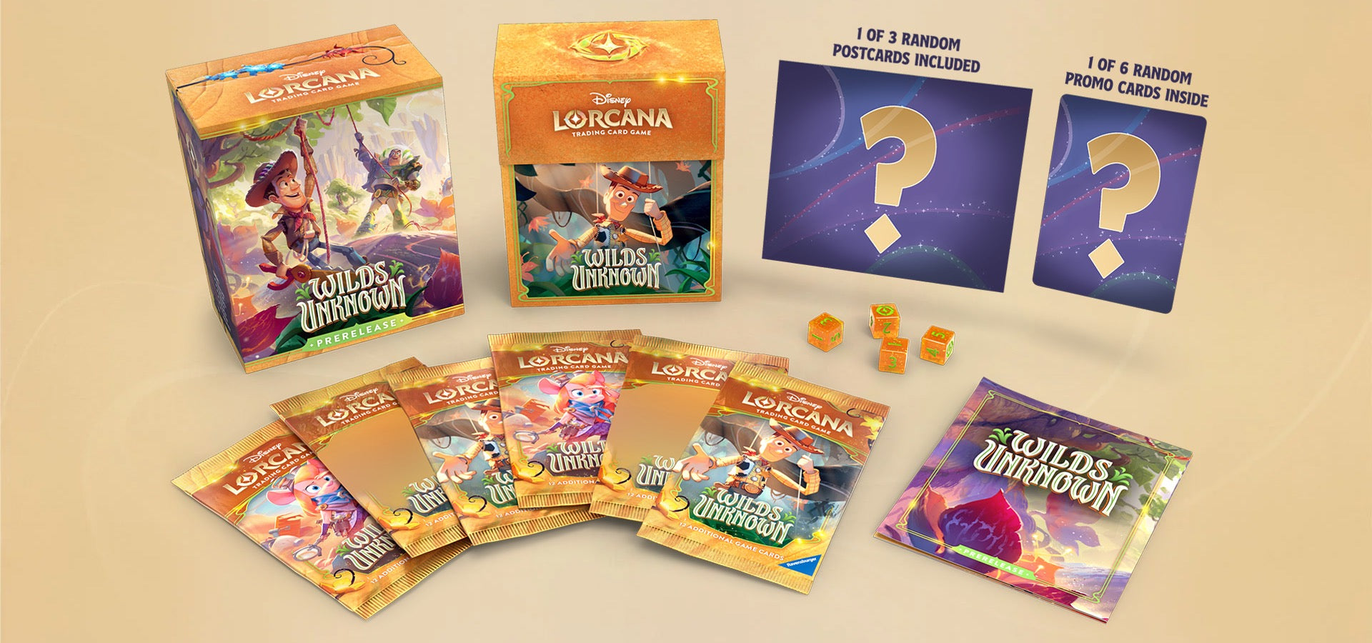 Unbekannte Wildnis -PreRelease Kit - Disney Lorcana – Englisch CoolUp Cards