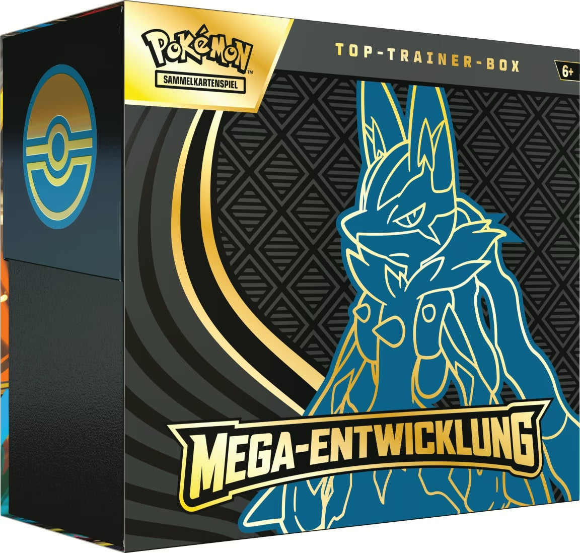 Mega Entwicklung Lucario – Top Trainer Box TTB – Pokémon Deutsch 🇩🇪 CoolUp Cards