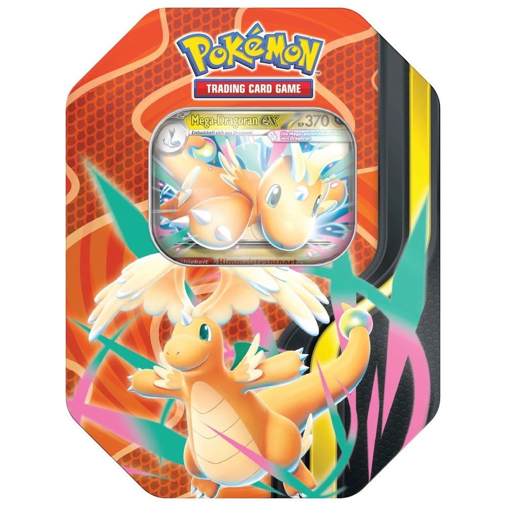 Mega Dragoran ex  - Tin Box – Pokémon 🇩🇪 Deutsch CoolUp Cards