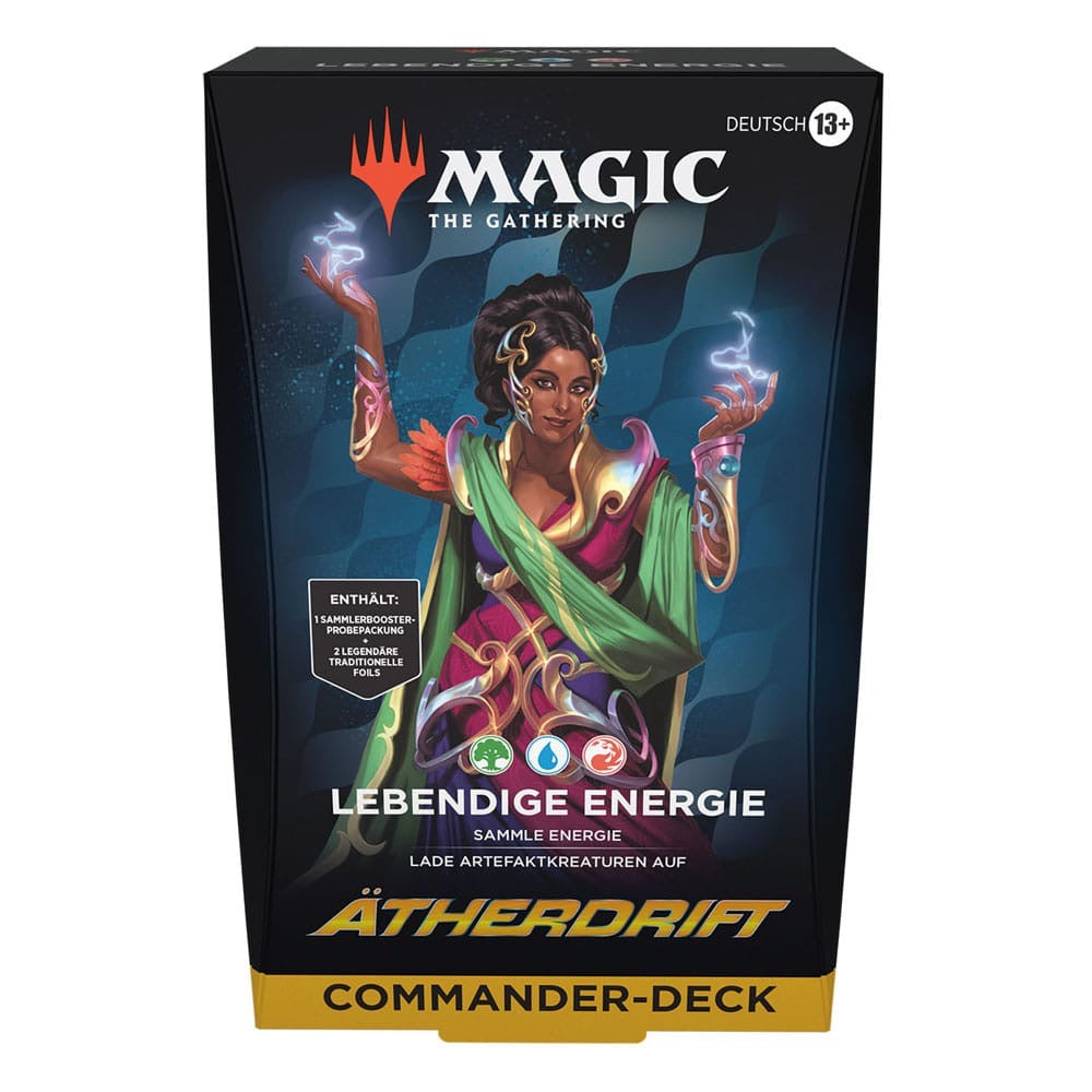 Magic: The Gathering - Commander Deck Lebendige Energie - Deutsch