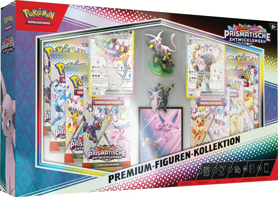 Premium Figuren Kollektion – Prismatische Entwicklungen – Deutsch 🇩🇪 CoolUp Cards