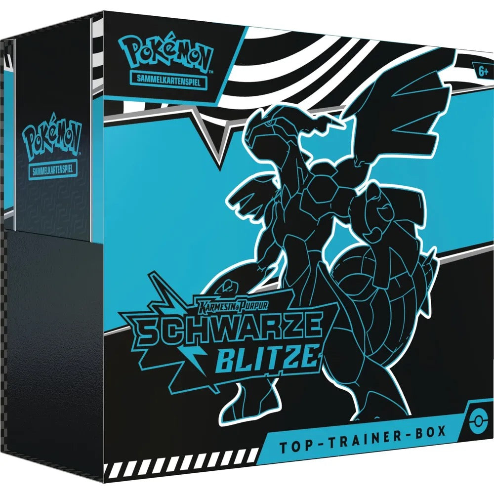 Schwarze Blitze – Top Trainer Box TTB – Pokémon Deutsch 🇩🇪 CoolUp Cards