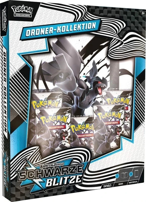 Schwarze Blitze – Ordner Kollektion – Pokémon Deutsch 🇩🇪 CoolUp Cards