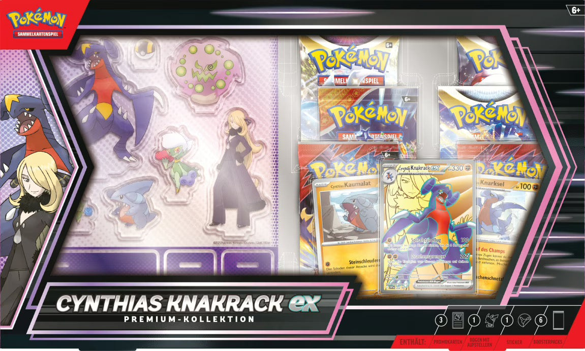 Cynthias Knakrack EX Premium Kollektion – Pokémon Deutsch 🇩🇪