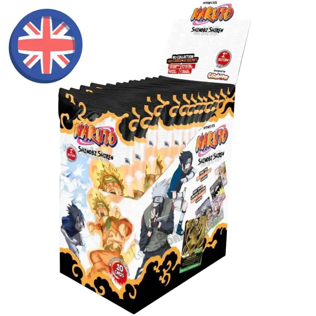 Shinobi Shiren – Display First Edition – Naruto Mythos – 🇬🇧 Englisch CoolUp Cards
