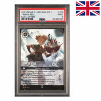 Disney Lorcana - Tinker Bell Enchanted - MINT PSA 9 - 🇬🇧 Englisch