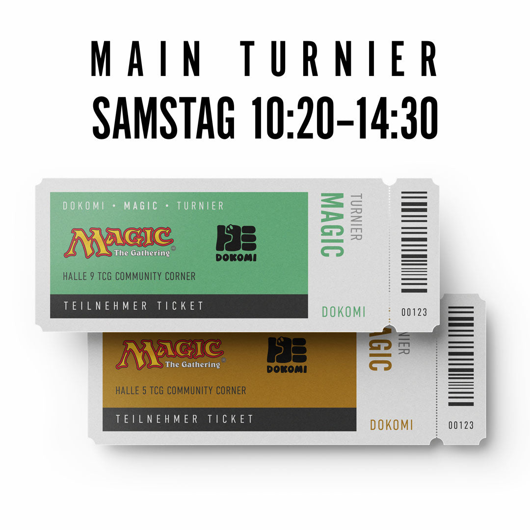 Magic MAIN TURNIER - Samstag 10:20-14:30 Uhr - DoKomi Turnier 2025