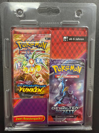 Karmesin & Purpur – Blister 2 Booster mit SSP – Pokèmon - 🇩🇪 Deutsch