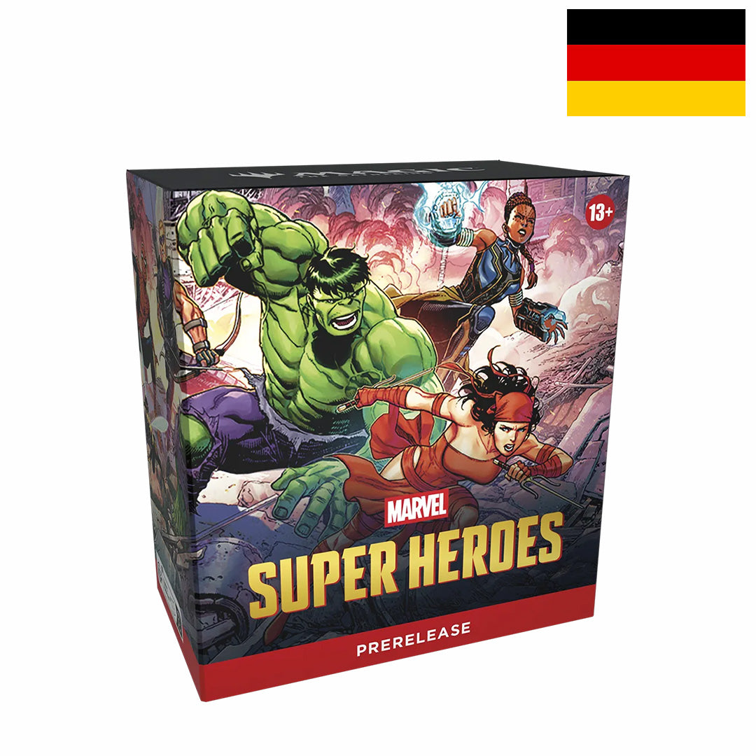 Marvel Super Heroes – Prerelease Pack – Magic: The Gathering – Deutsch 🇩🇪 CoolUp Cards