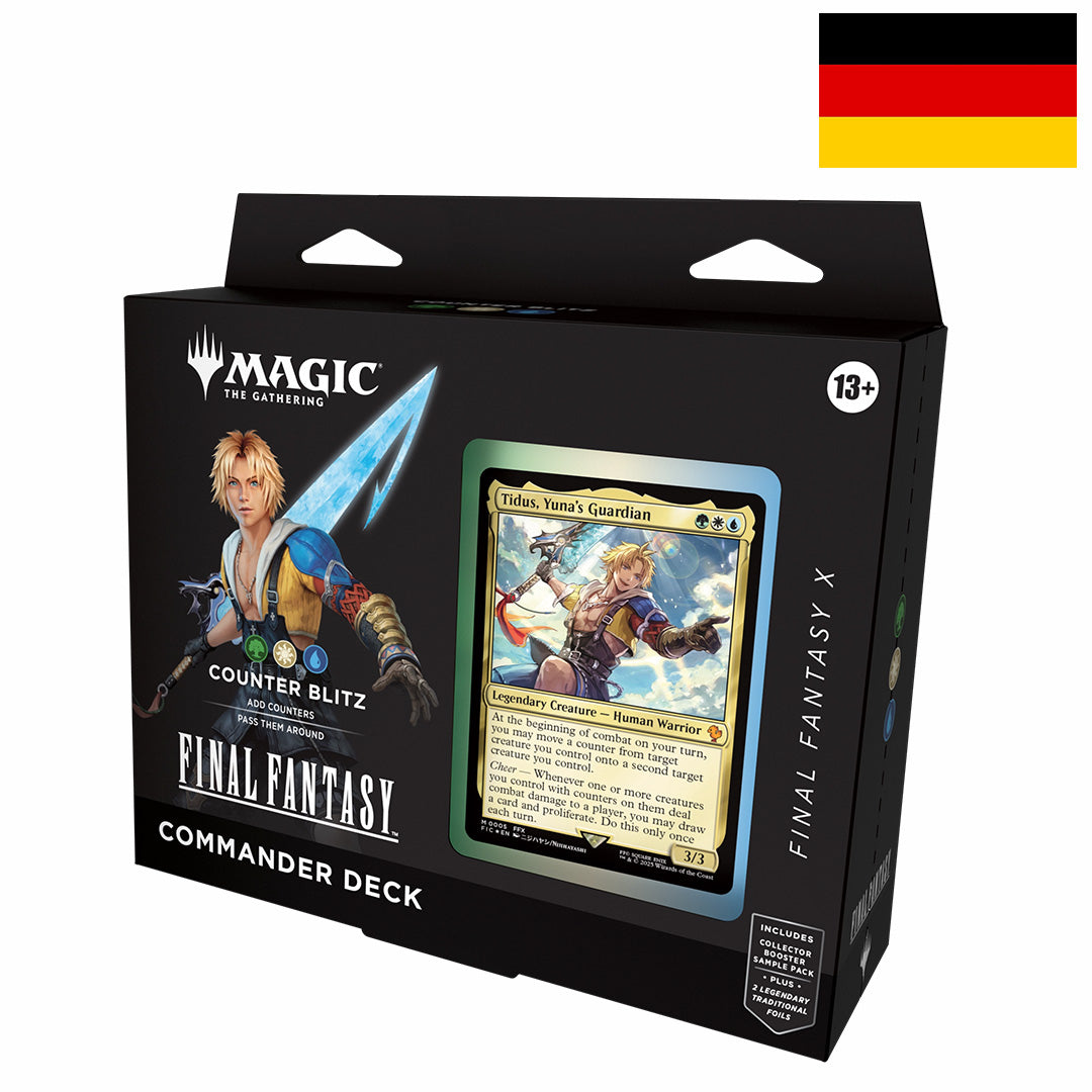 Tidus Konter-Blitz - Final Fantasy Commander Deck - Magic: The Gathering - 🇩🇪 Deutsch