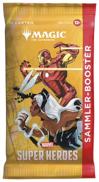 Marvel Super Heroes Sammler-Booster Display - Magic: The Gathering – 🇩🇪 Deutsch CoolUp Cards