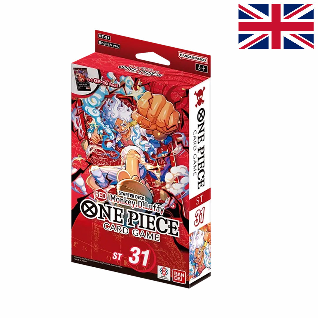 Monkey.D.Luffy - Red Starter Deck - One Piece - ST-31 - 🇬🇧 Englisch CoolUp Cards