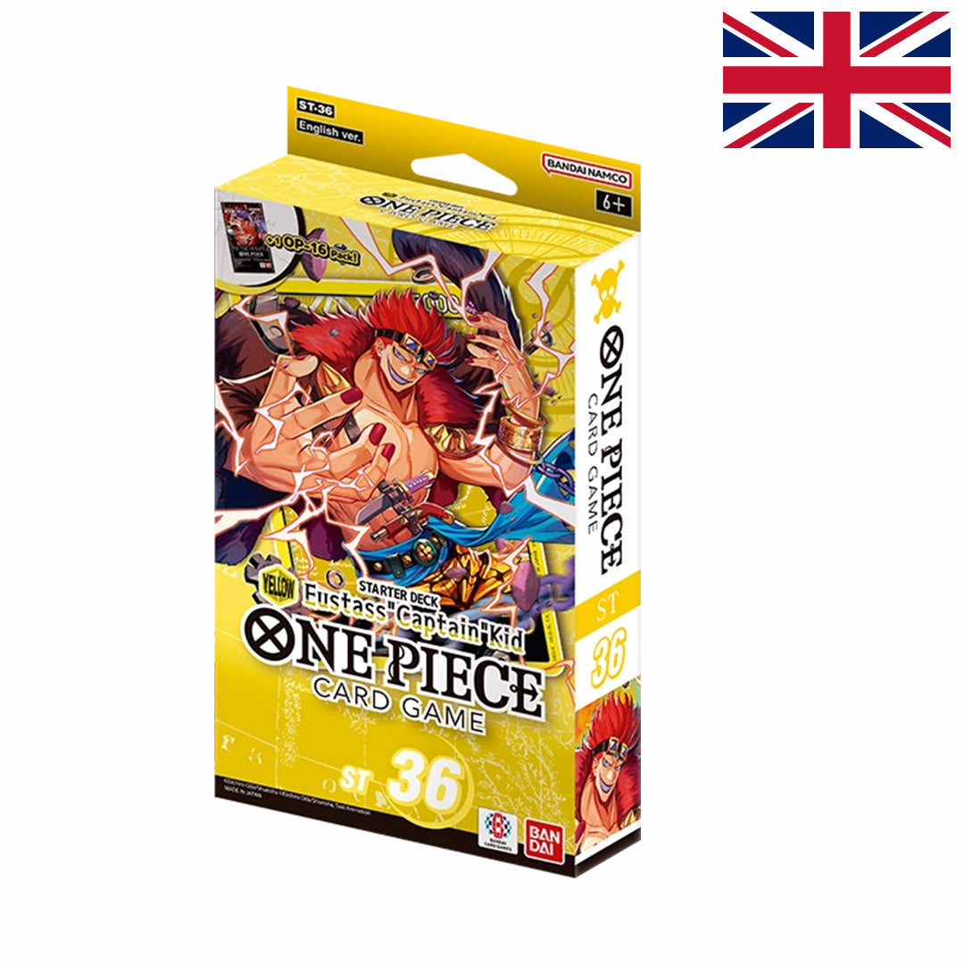 Eustass"Captain"Kid - Yellow Starter Deck - One Piece - ST-36 - 🇬🇧 Englisch CoolUp Cards