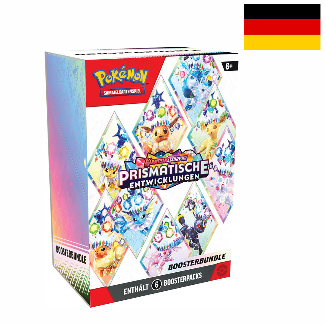 Pokémon Karmesin & Purpur: Prismatische Entwicklungen - Booster Bundle - Deutsch 🇩🇪